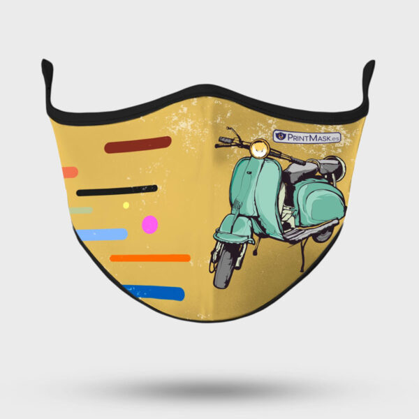 Mascarilla modelo Vespa